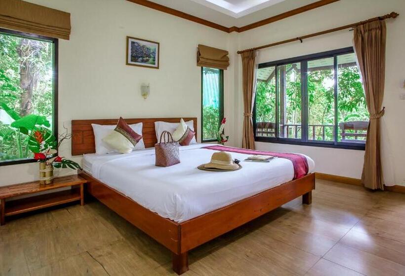 Бунгало с видом на бассейн, The Vatika Resort And Spa