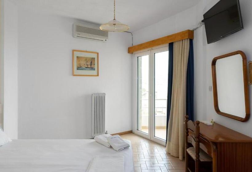 海景标准间带阳台, Kardamili Beach