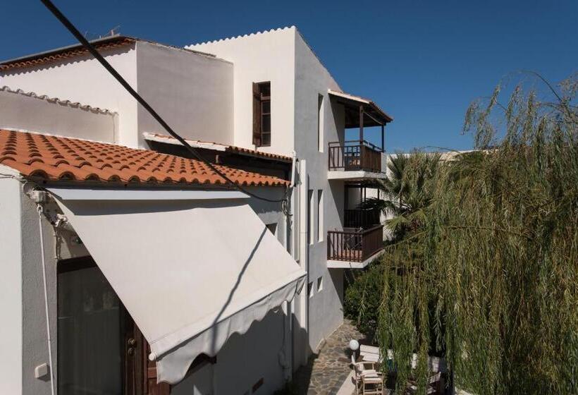 带1个卧室带花园景观的公寓, Proimos Maisonnettes