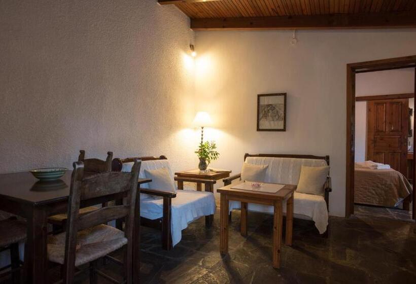 带1个卧室带花园景观的公寓, Proimos Maisonnettes