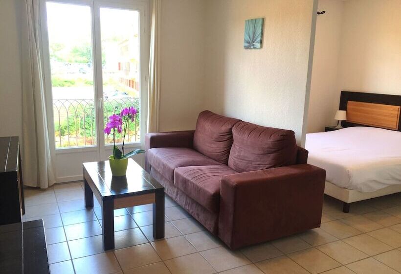 침실 1개 발코니 아파트, Resid Artel Cadarache Iter