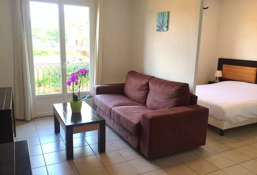 バルコニー付き1ベッドルームアパートメント, Resid Artel Cadarache Iter