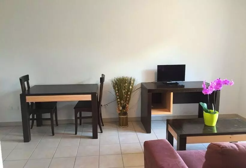 バルコニー付き1ベッドルームアパートメント, Resid Artel Cadarache Iter