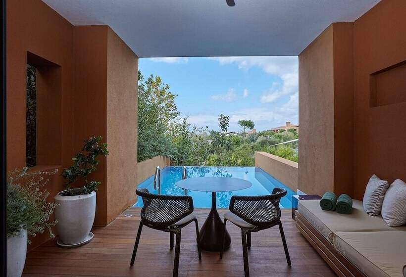 标准房带园景, The Romanos, A Luxury Collection Resort, Costa Navarino