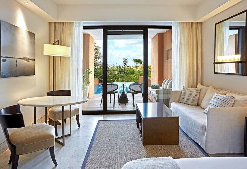 标准房带园景, The Romanos, A Luxury Collection Resort, Costa Navarino