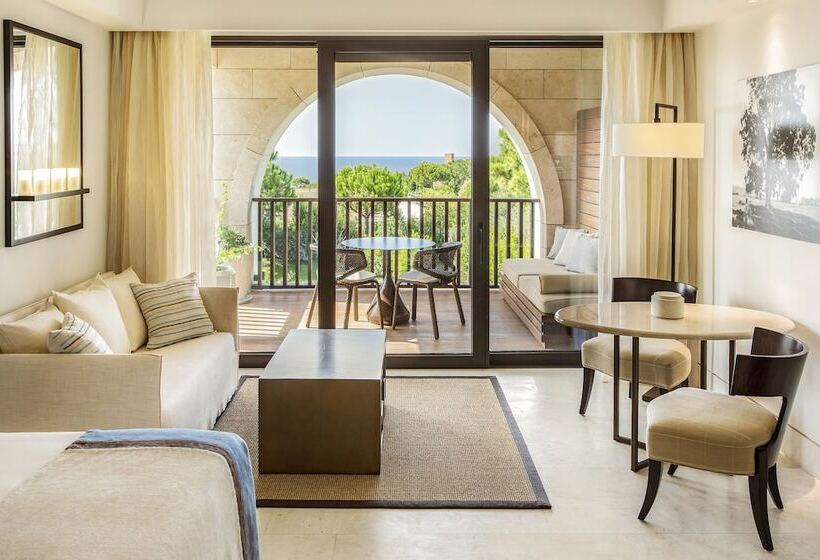 Номер Deluxe Вид на Море Боковой, The Romanos, A Luxury Collection Resort, Costa Navarino