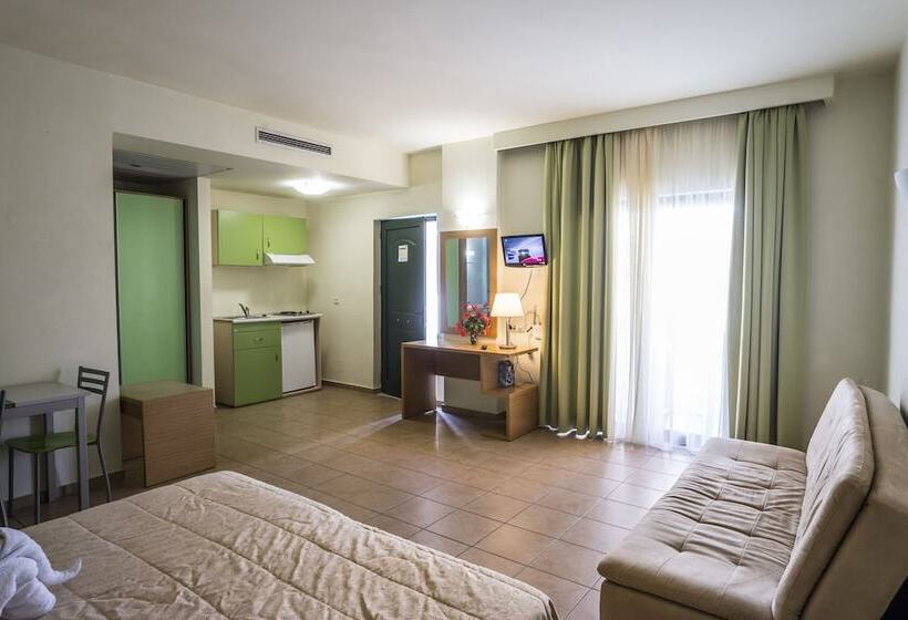 ガーデンビューのスタンダードワンルーム, Athina Beach Hotel