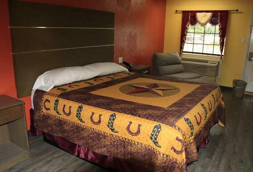 חדר סטנדרט עם מיטת קינג, Chaparral Motel Hallettsville