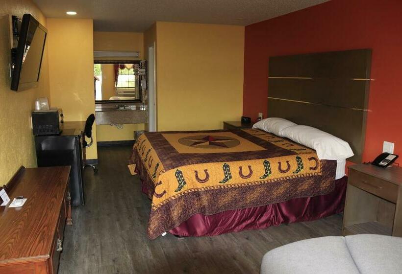 חדר סטנדרט עם מיטת קינג, Chaparral Motel Hallettsville