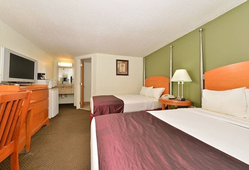 غرفه قياسيه سريرين مزدوجين, Charleston Eagle Inn