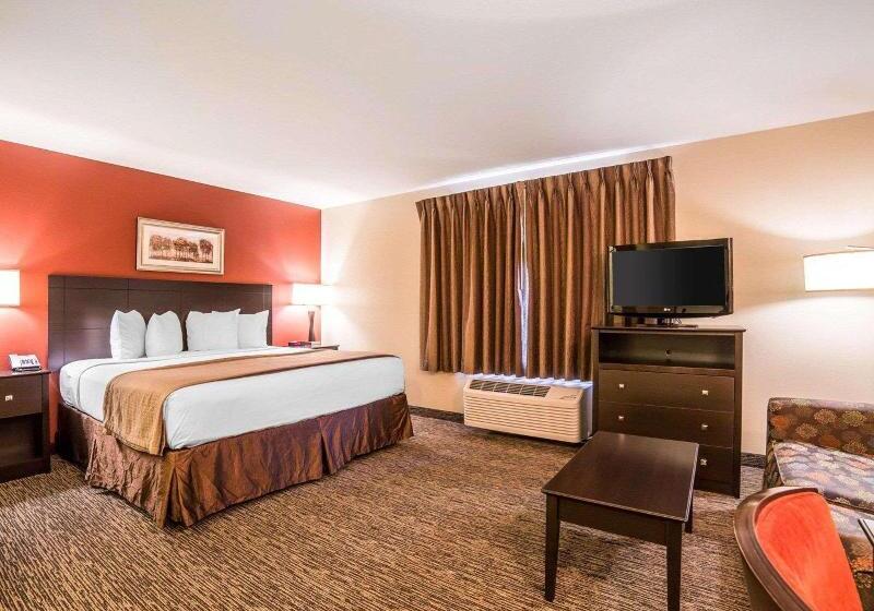 带大床的套房, Mainstay Suites Rapid City