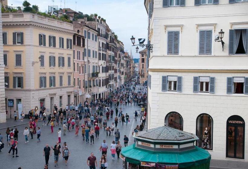 חדר דלוקס עם מרפסת, Scalinata Di Spagna