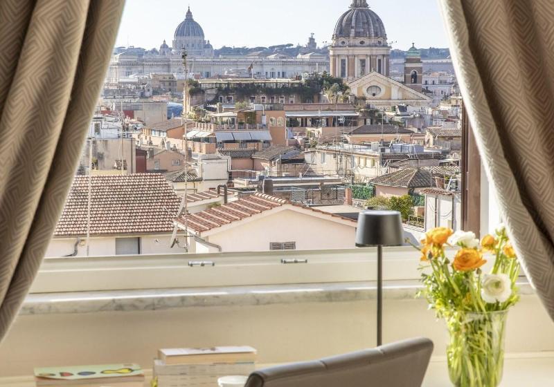 חדר סופריור עם נוף, Scalinata Di Spagna