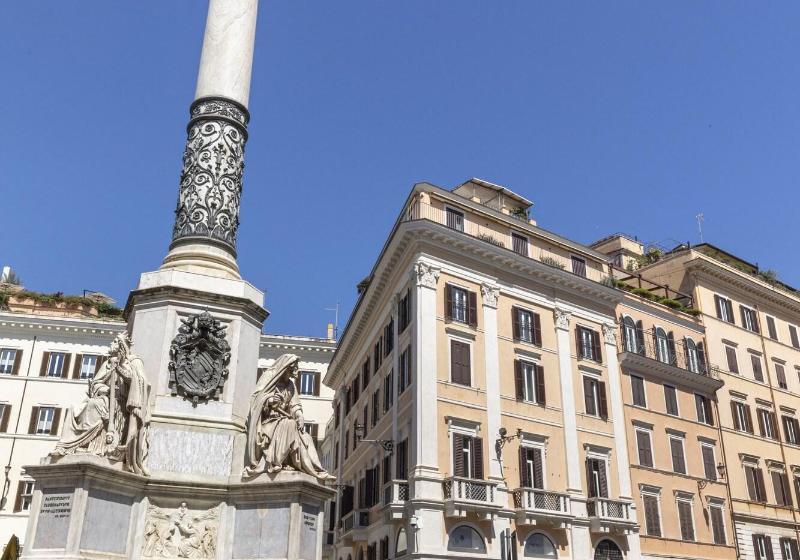 חדר דלוקס לשלושה, Scalinata Di Spagna