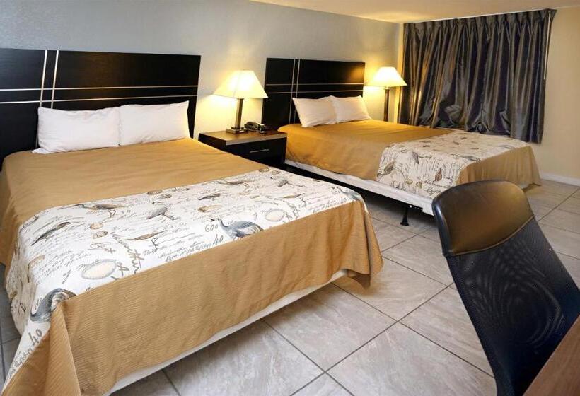 Номер Стандарт 2 Двуспальные Кровати, Blue Marlin Motel