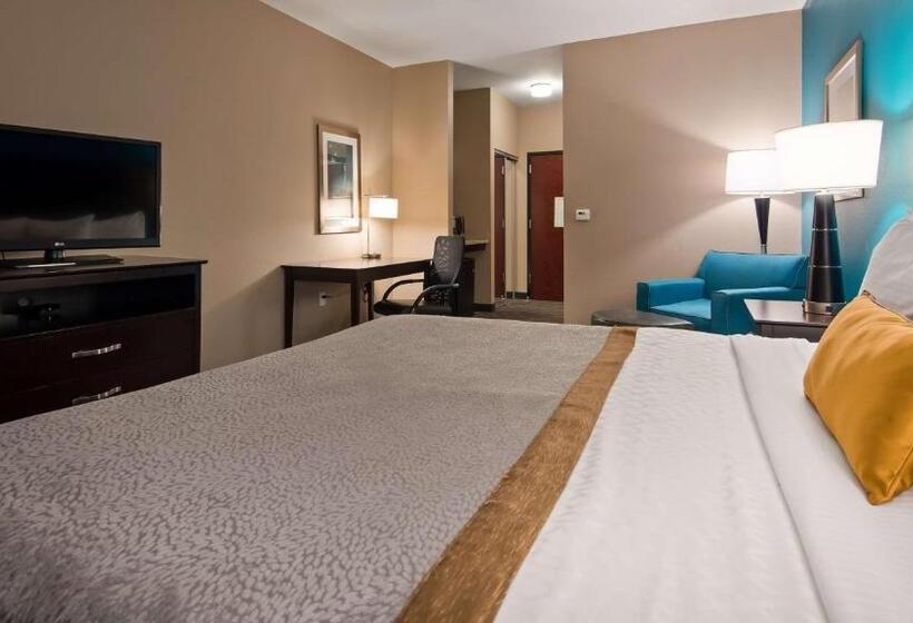 キングサイズベッドのスタンダードルーム, Best Western Plus Hiawatha