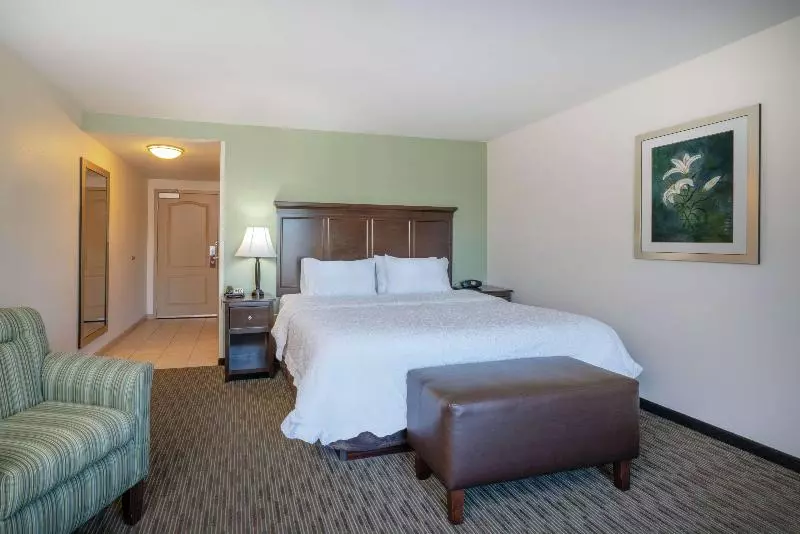キングサイズベッドのスタンダードルーム, Hampton Inn Huntington University Area