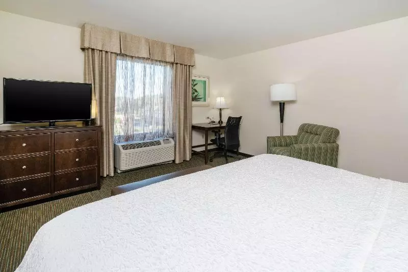 キングサイズベッドのスタンダードルーム, Hampton Inn Huntington University Area