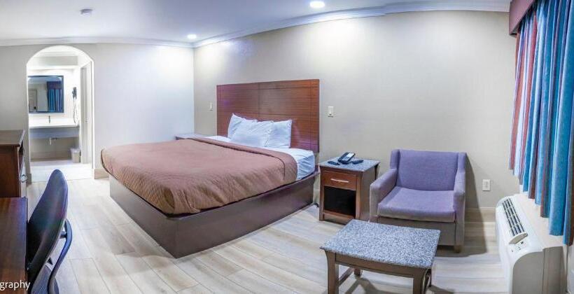 장애인을 위한 킹사이즈 침대 스탠다드 룸, Americas Best Value Inn I 45 / Loop 610