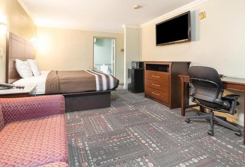 장애인을 위한 킹사이즈 침대 스탠다드 룸, Americas Best Value Inn I 45 / Loop 610