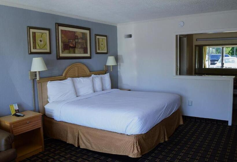 キングサイズベッドのスタンダードルーム, Budget Inn Conway