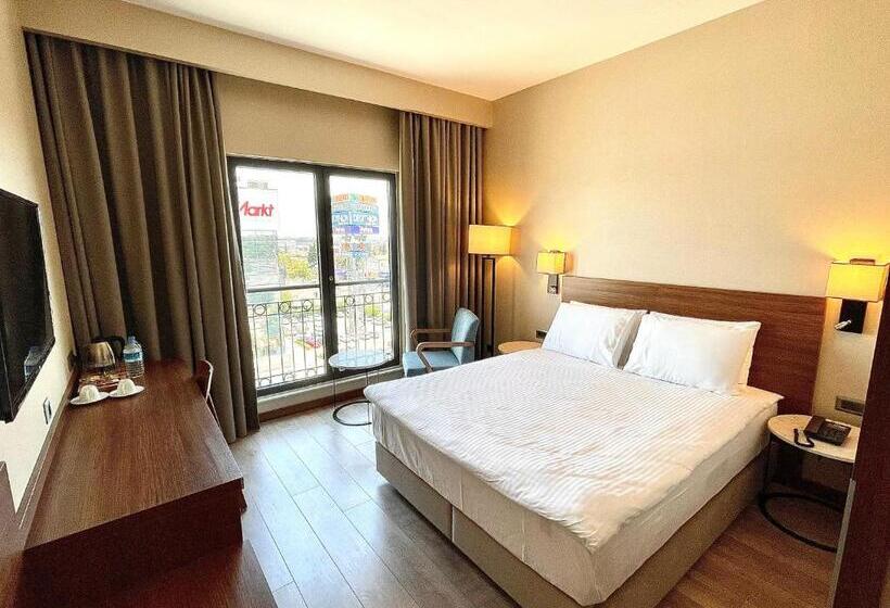 اتاق استاندارد با تخت بزرگ, Türkmen Riverside Hotel Adana