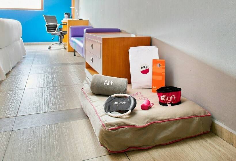 غرفه قياسيه سريرين مزدوجين, Aloft Cancun