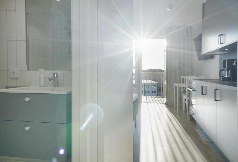 استودیو استاندارد با بالکن, Uppsala Hotel Apartments