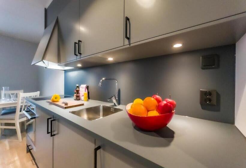 استودیو استاندارد با بالکن, Uppsala Hotel Apartments