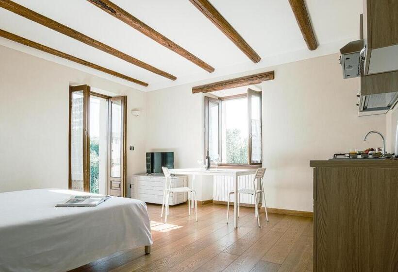 标准间带山景, La Casa Di Roby 2 Studio La Morra, Con Piscina