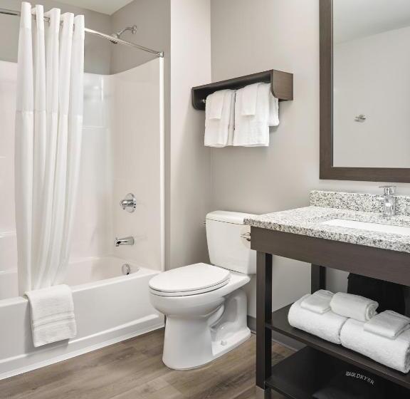 스위트 킹사이즈 침대, Stayapt Suites Houstonnasa/clear Lake