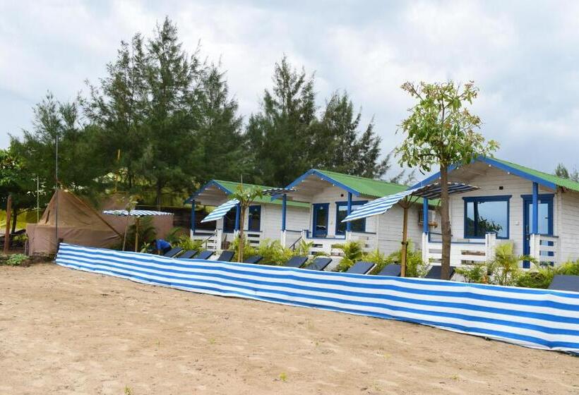 オーシャンビューデラックスルームバルコニー付き, Agonda Island View