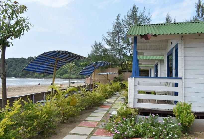 オーシャンビューデラックスルームバルコニー付き, Agonda Island View