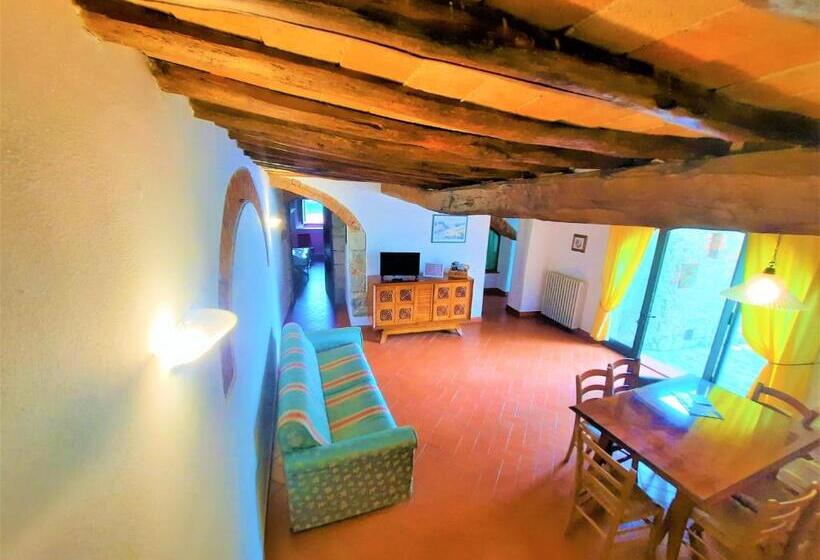 Апартаменты 1 Спальня Вид на Бассейн, Agriturismo I Ceppi