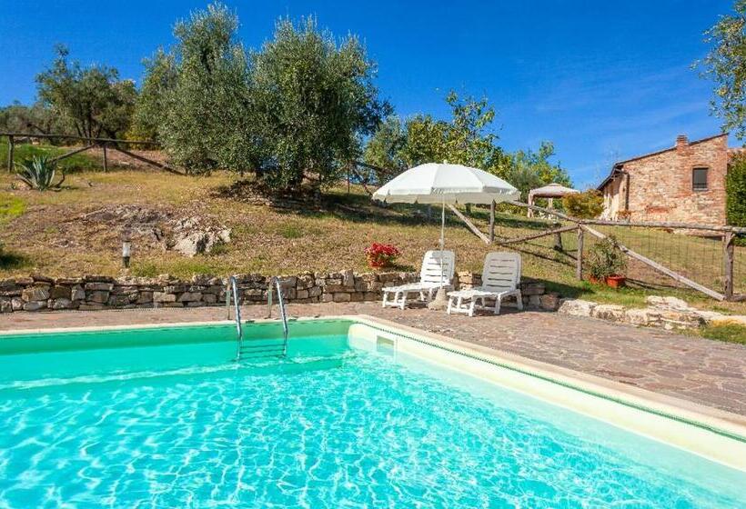 Апартаменты 1 Спальня Вид на Бассейн, Agriturismo I Ceppi