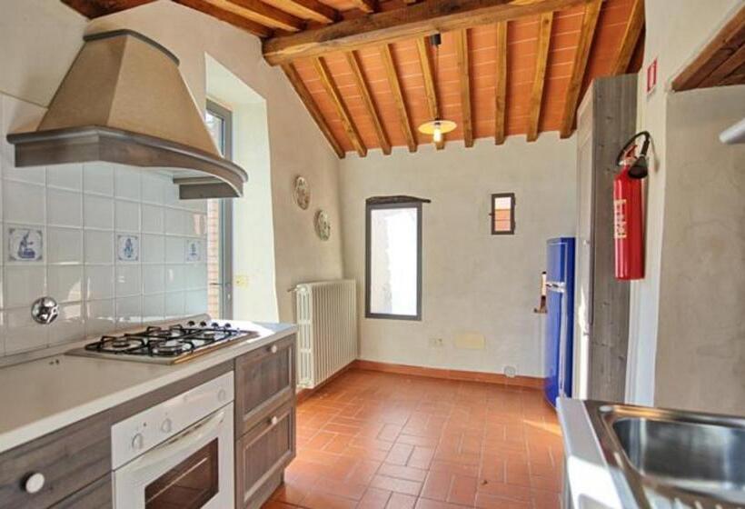 דירת חדר נוף לבריכה, Agriturismo I Ceppi