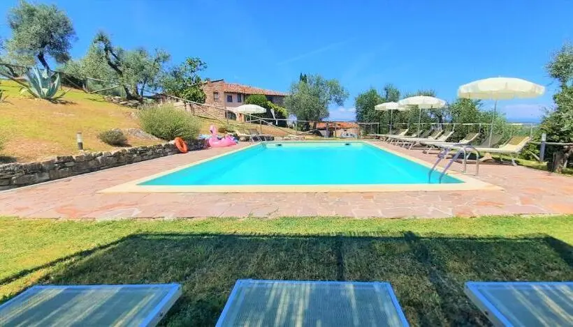 庭の見える1ベッドルームアパートメント, Agriturismo I Ceppi