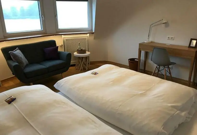 Suite with lake view, Fischerklause Am Lutjensee