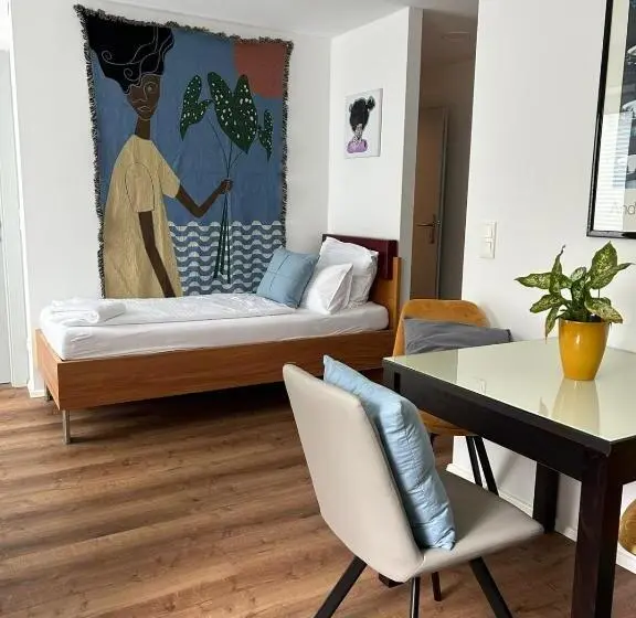 １ベッドルームアパートメント, Motel55   Nettes Hotel Mit Self Check In In Villach, Warmbad