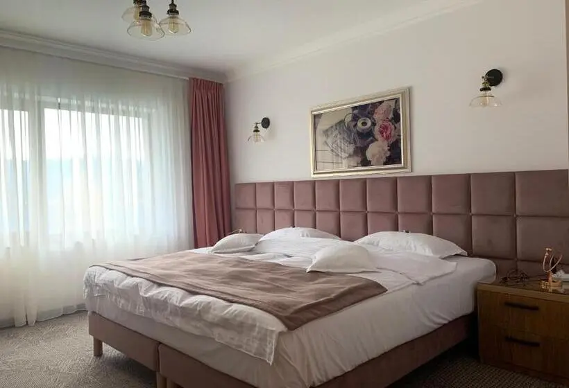 Standard-huone Järvinäkymä, Roser House Boutique   Pe Malul Lacului Colibita