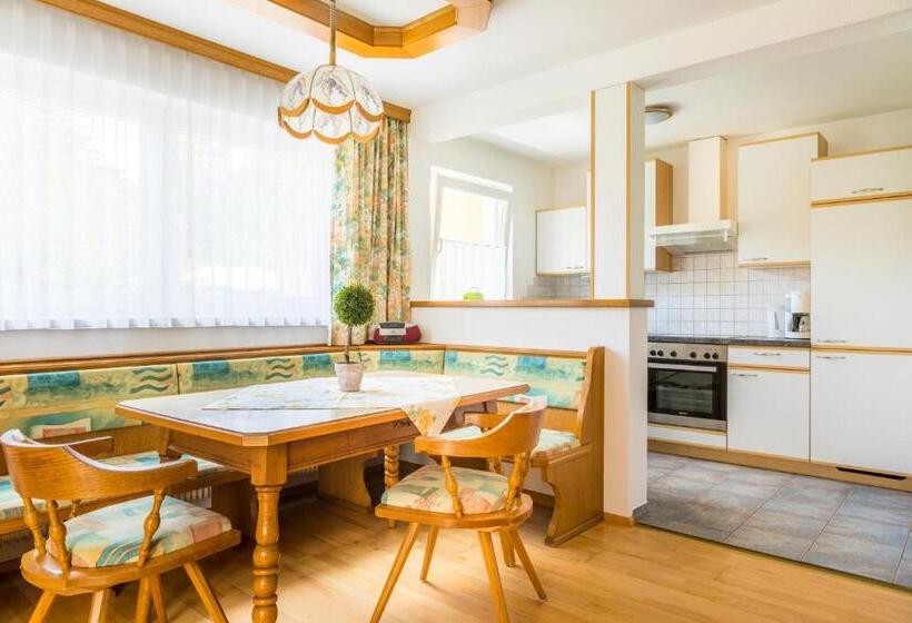 شقة غرفة نوم واحدة مزودة بشُرفة, Pension Appartements Gabriele