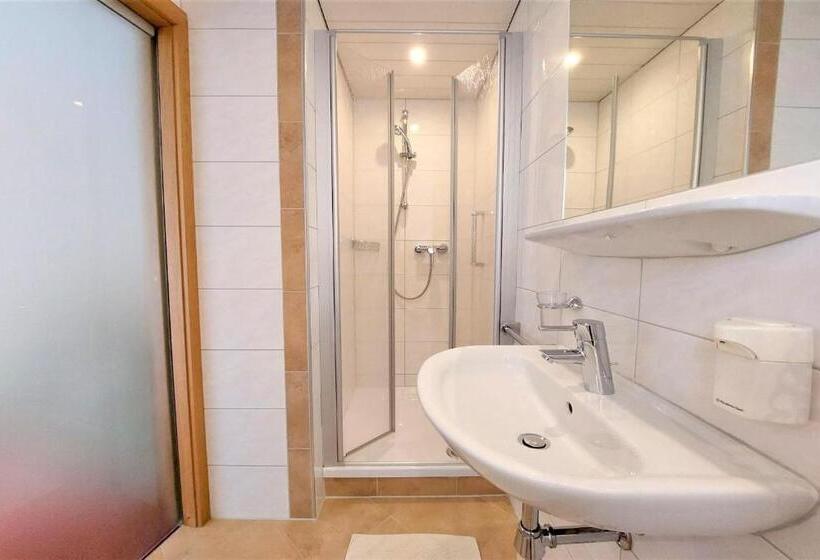발코니 스탠다드 싱글 룸, Pension Appartements Gabriele