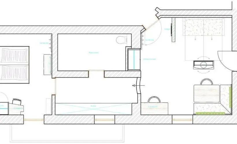 １ベッドルームアパートメント, Pension Appartements Gabriele