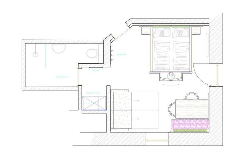 패밀리 룸, Pension Appartements Gabriele