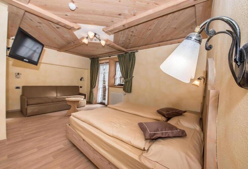 اتاق استاندارد چهار تخته, Capriolo