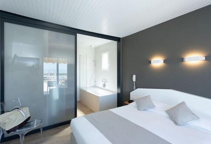 חדר סטנדרט נוף לים, Les Dunes