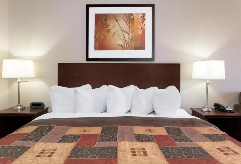 キングサイズベッドのスタンダードルーム, Ramada By Wyndham Weyburn
