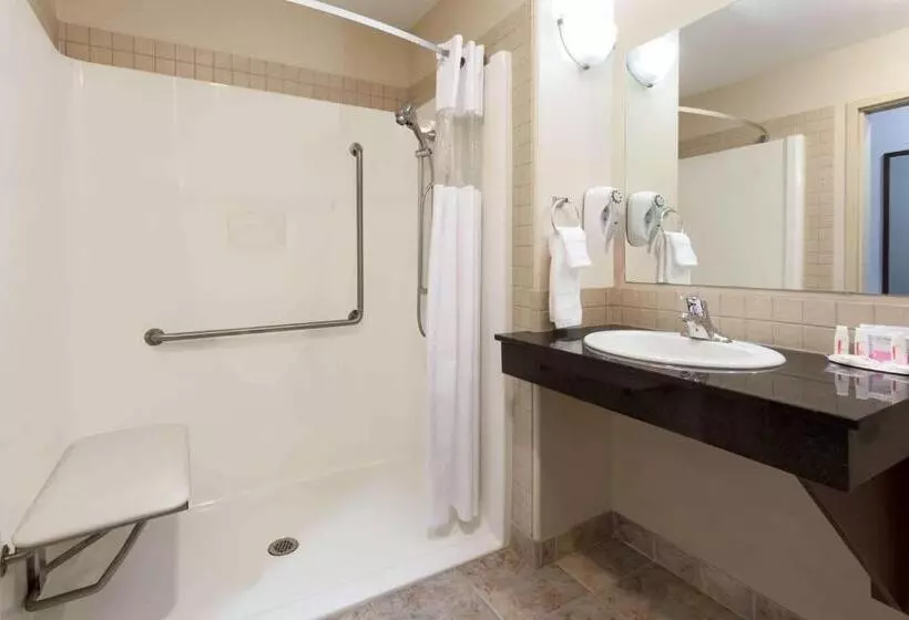 身障者適用キングサイズベッドルーム, Ramada By Wyndham Weyburn