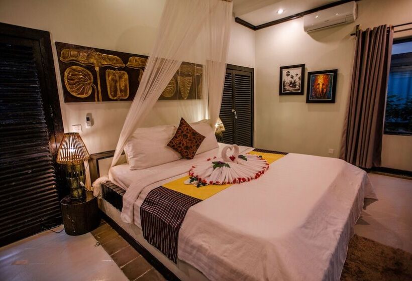 デラックスルーム, The Sanctuary Villa Battambang