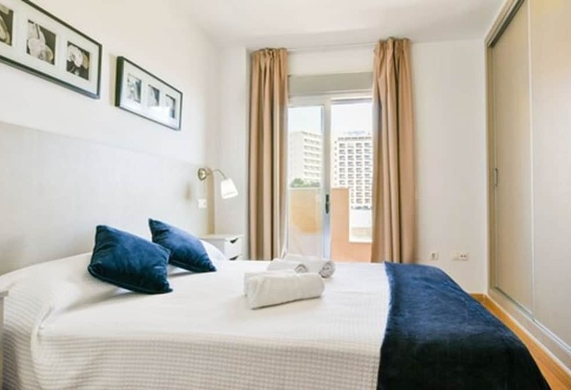 Апартаменты 1 Спальня Боковой Вид на Море, Vegasol Playa A.t